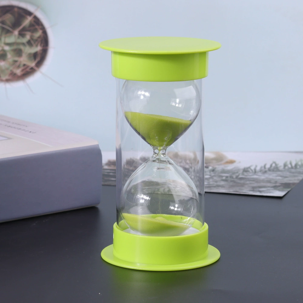 Wholesale creative macaron plastic drop-proof hourglass gift toothbrush small hourglass timer student desktop ornament