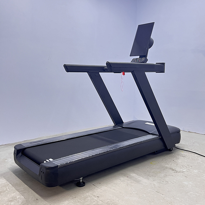 Equipos de gimnasio cargar inalámbrico pantalla de lanzamiento caminadora multifuncional silenciosa ancha caminadora de correa de correr gran gimnasio