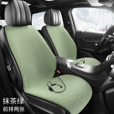 of new interior products — Wool pad - heating-matcha-green-front-row-two