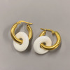 Brand advanced retro universal earrings, European style, simple and elegant design, high-quality style