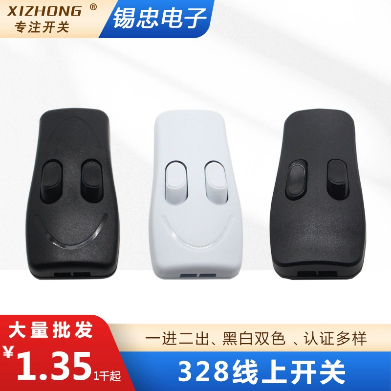Switch key, table lamp for bed, floor lamp, double power supply, (Physicals)