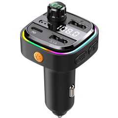 C25車載mp3プレーヤーpd25w急速充電bluetoothハンズフリー通話fm送信機自動車mp3