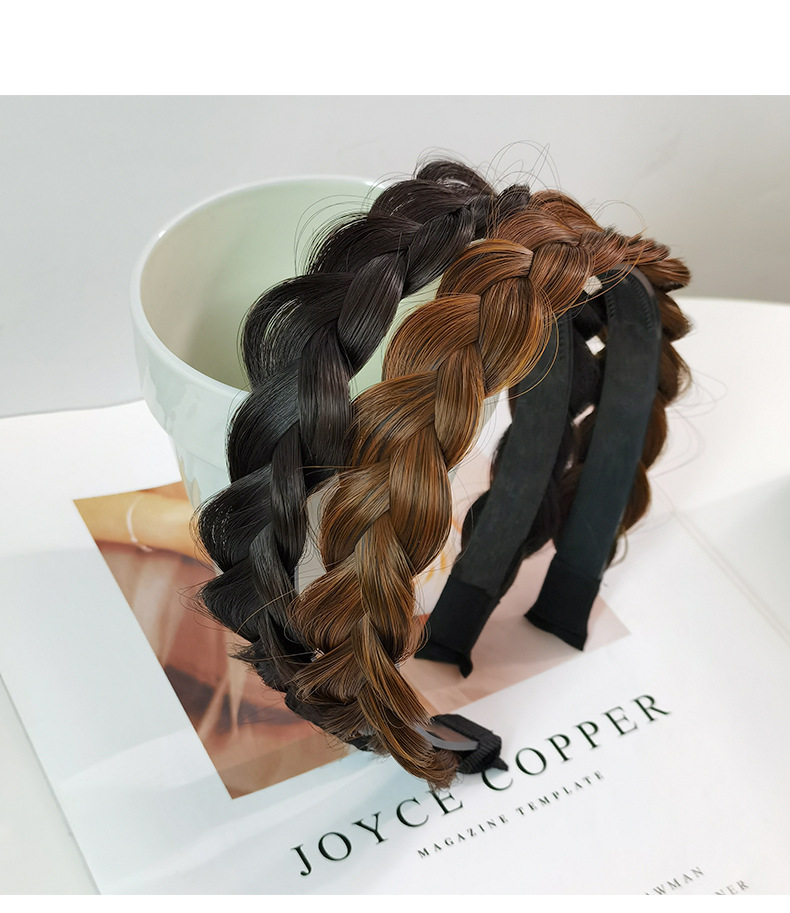 168g Weight Hair Band Hair Accessories Type 1 Piece Quantity Holiday Occasion Synthetics Material Solid Color Pattern Women'S Gender Fashion Style Fashion Solid Color Synthetics Hair Band 1 Piece 12