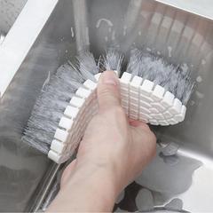 曲げ可能洗浄ブラシ台所池調理台ブラシトイレ洗面台ブラシ浴室浴槽床ブラシ靴ブラシ