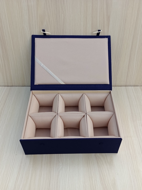 Large Six-Cup 9-Cup Multi-Grid Storage Box with Lid Flip Cover 9-Grid Twelve-Grid Box Wholesale