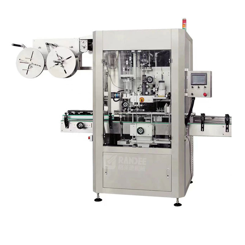 厂家现货全自动套标机果汁饮料矿泉水瓶热收缩膜贴标机设备批发