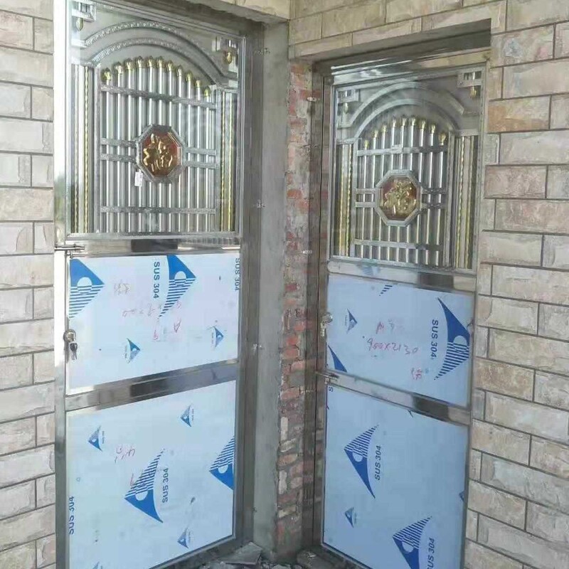 Lmn Stainless Steel Door Simple Door Interior Door Cheap Stainless Steel Door Rental Room Door Toilet Door Balcony Door Sanitary