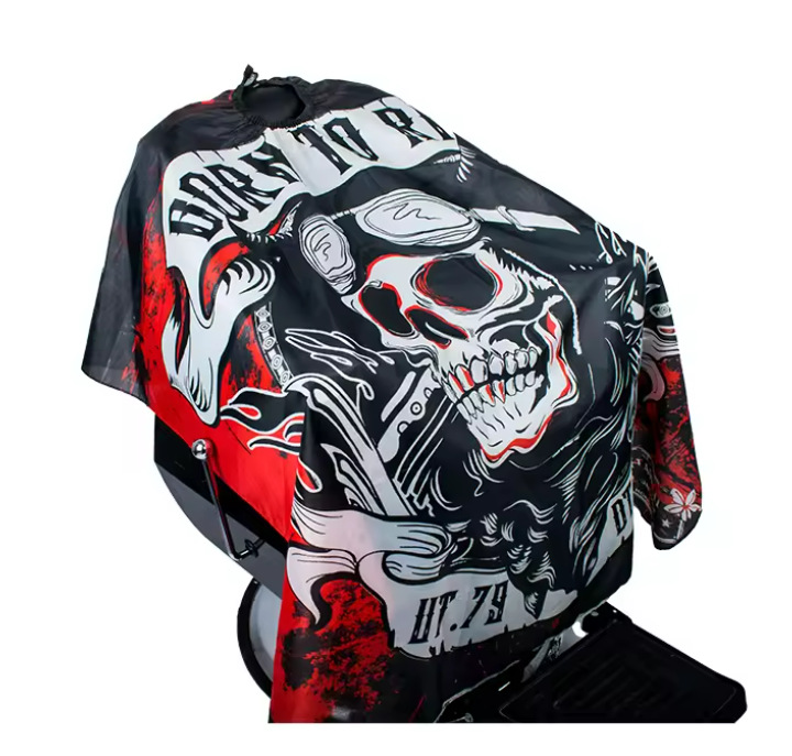 Fabricante spot salón peluquería corte de pelo tela antiadherente estilo europeo y americano simple tinta herramientas de corte de pelo tendencia