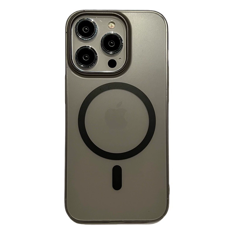 Ледяной туман, магнитная присоска, подходит для iPhone 17PRO, чехол для мобильного телефона, ультратонкий ПК, полупрозрачный, с защитой от отпечатков пальцев X Apple 16, матовый жесткий 15