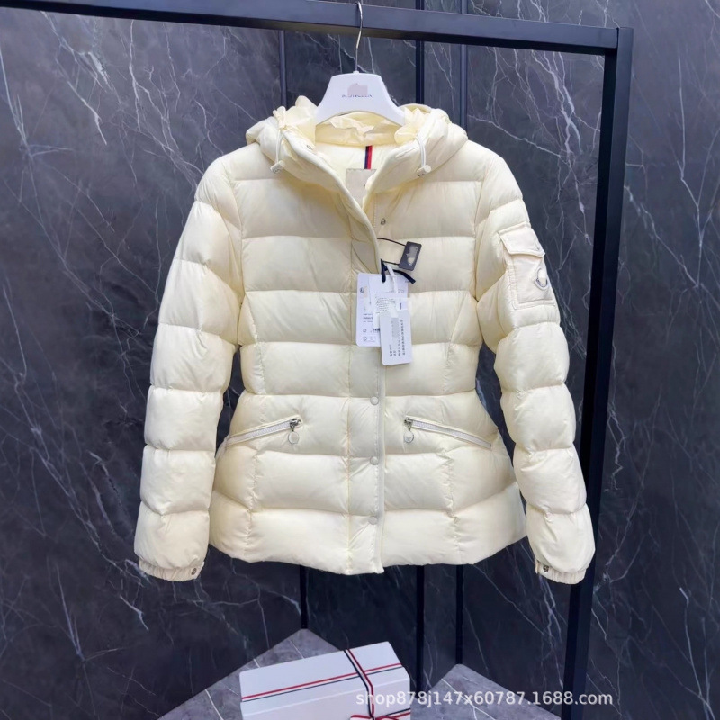 M Brand Slim Waist down Jacket Autumn and Winter Mengjia 1St Generation Waist-Cinching Short Slim Versatile Women's Warm Coat High Version