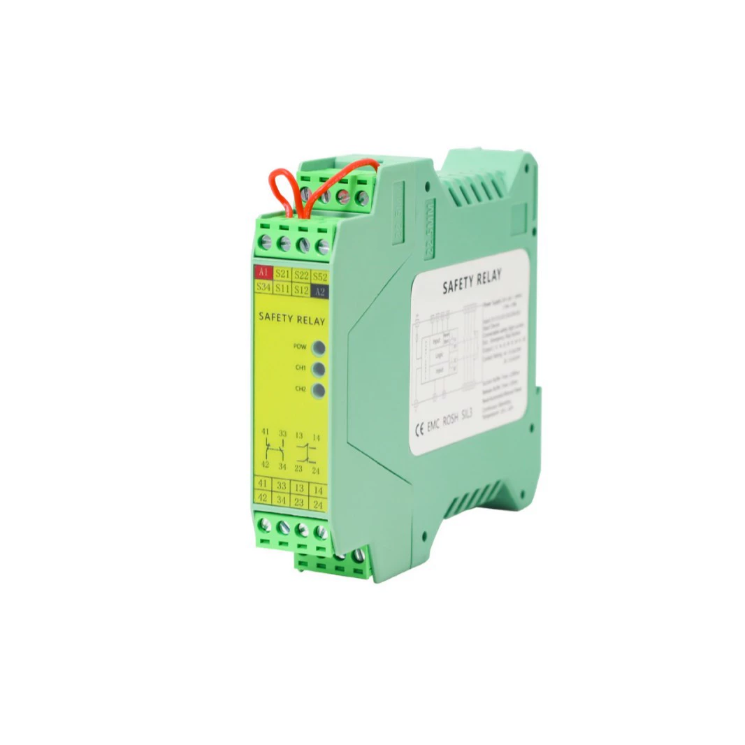 З Safety реле (KLAYTONE) SR‑3A1B, варианты N/P, ручной/авто сброс, один/два канала
