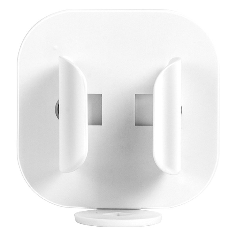 Inducción por gravedad retráctil Soporte para cepillo de dientes eléctrico rack sin perforaciones Rack de almacenamiento montado en la pared par cepillo de dientes rack de drenaje