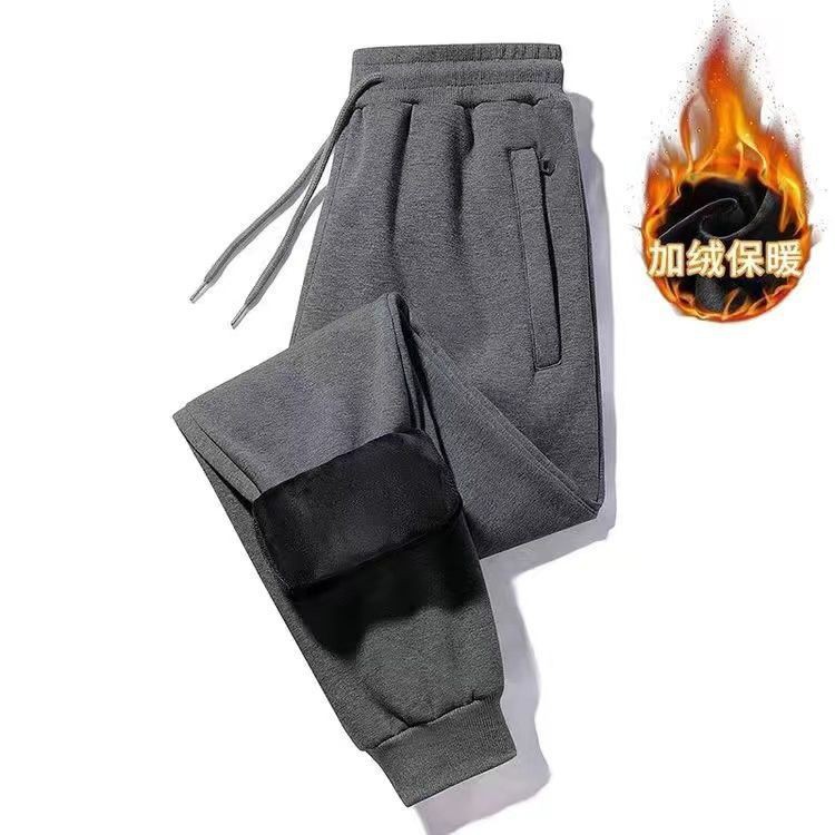 メーカーのズボンの男性にベルベットをつけて中高年男性の保温防寒パンツの足を厚くしている