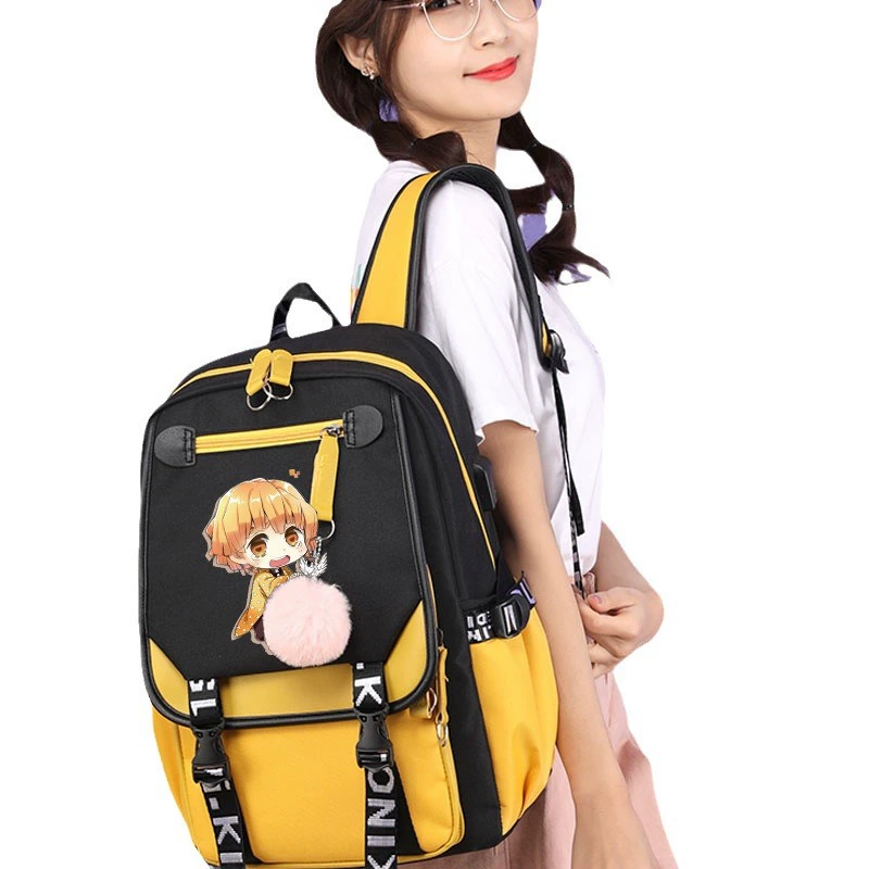 Backpack, shoulder bag for boys, cartoon comics
