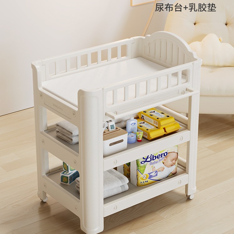 Babyviva pañales para bebés, tabla de cambio de pañales para bebés, tabla de baño, cama móvil para recién nacidos