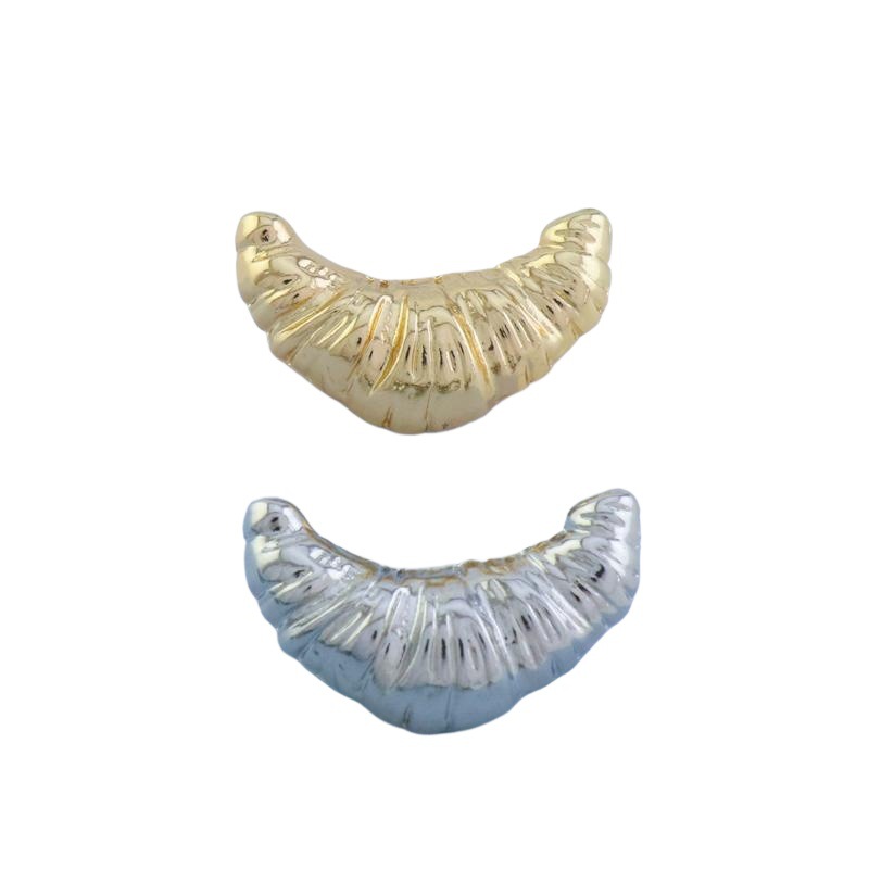 Bracciale oversized con fiore in smalto gioiello floreale 3d_voghion.com