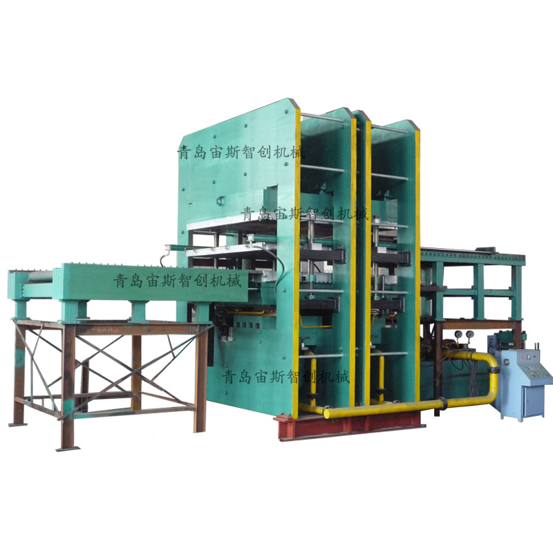 平板硫化机 plc自动控制多层平板硫化机 自动推拉摸平板硫化机