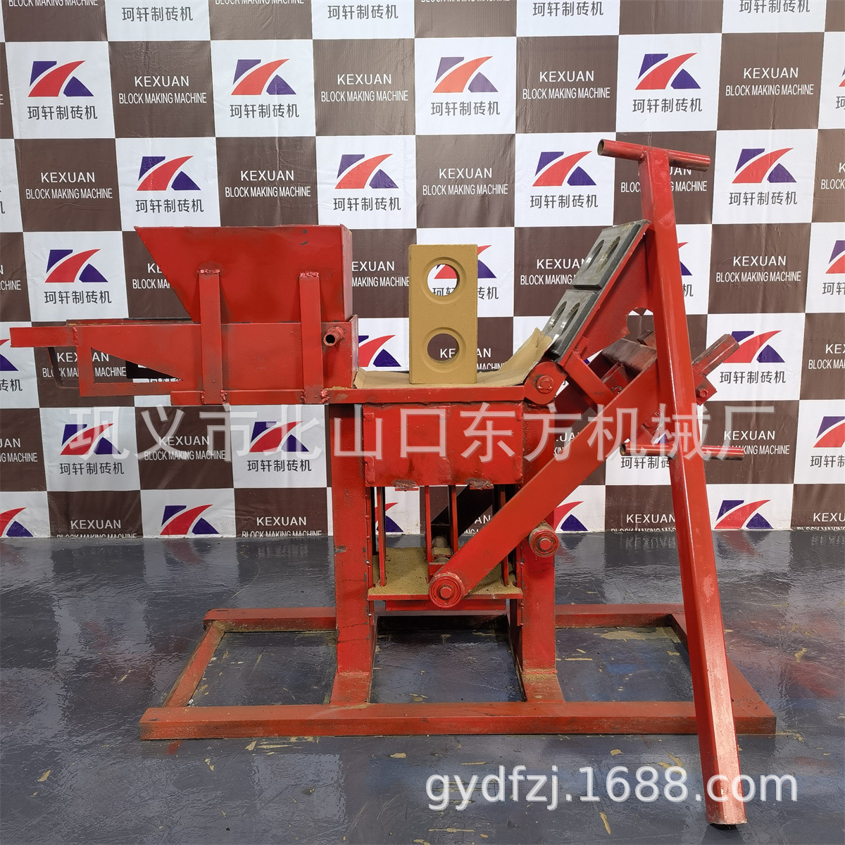 手动黏土砖机300-150-100乐高砖 手压乐高制土机积木砖机节省人工