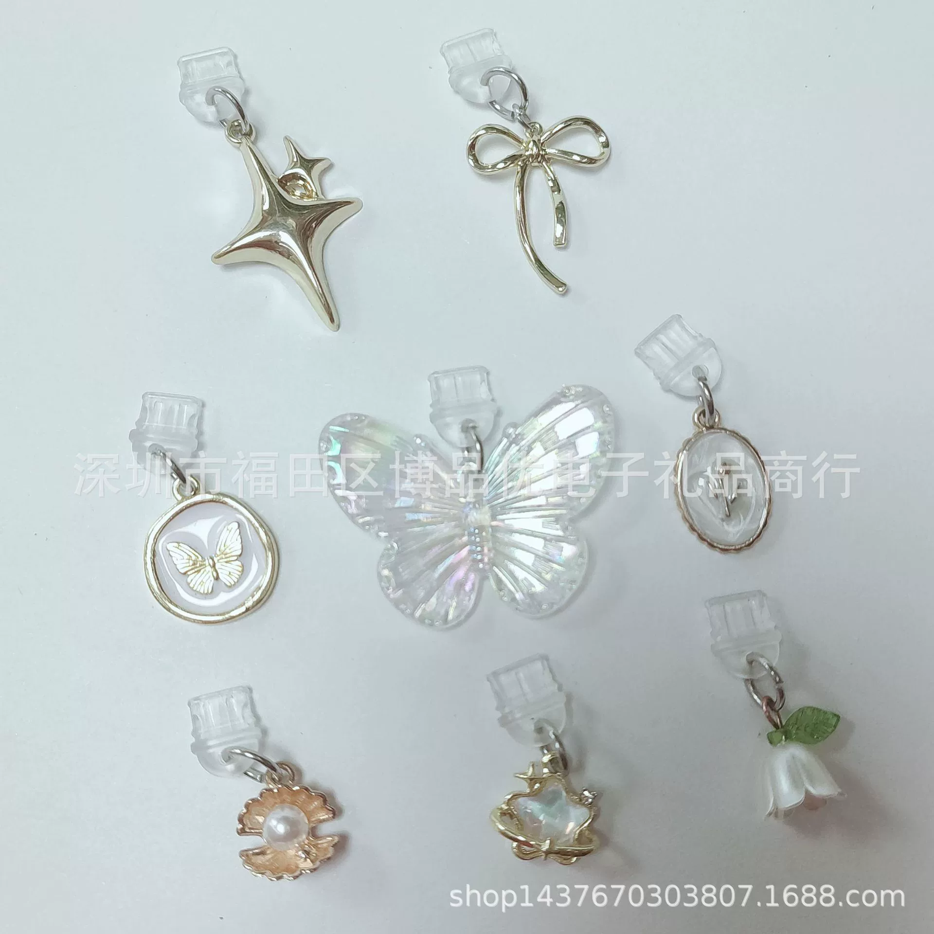 Пылезащитная заглушка Type-C в форме звезды, подходящая для Apple Huawei USB-C, штекер для зарядки мобильного телефона, штекер для отверстия для питания