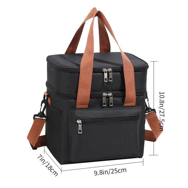 TG14 double -layer ice bag black