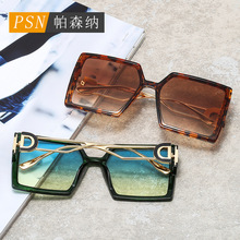 2021新款D家方框太阳镜男士 pc金属时尚墨镜381 女士夏季太阳眼镜