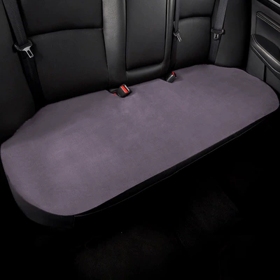 car seat cushion for women — Four Seasons Pad - light-purple-rear-row-high-grade-suede-all-season-temperature-control-default-item