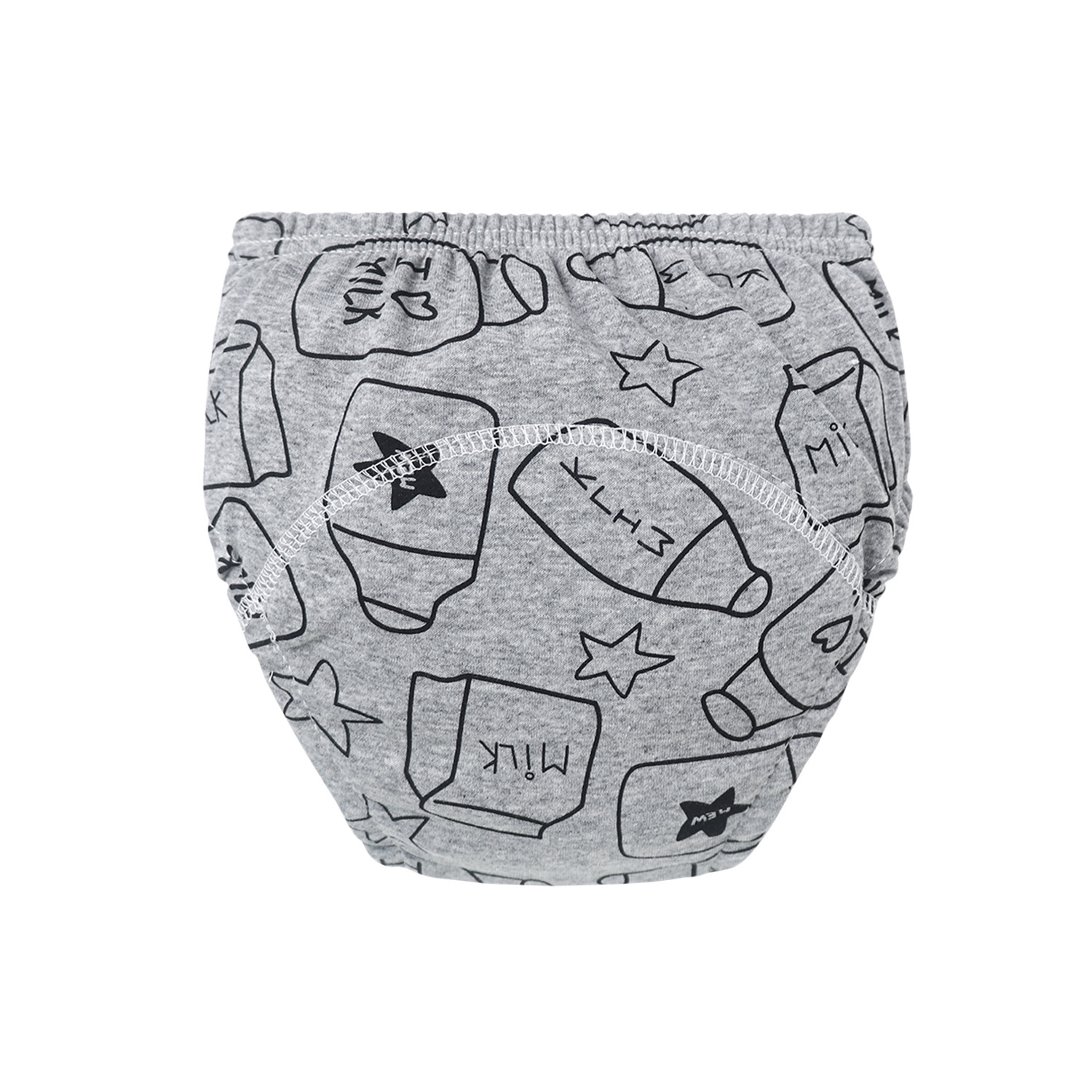 Calzón de Entrenamiento Lavable para Bebé de Algodón Puro Reutilizable para Bebés y Niños Pequeños image 76