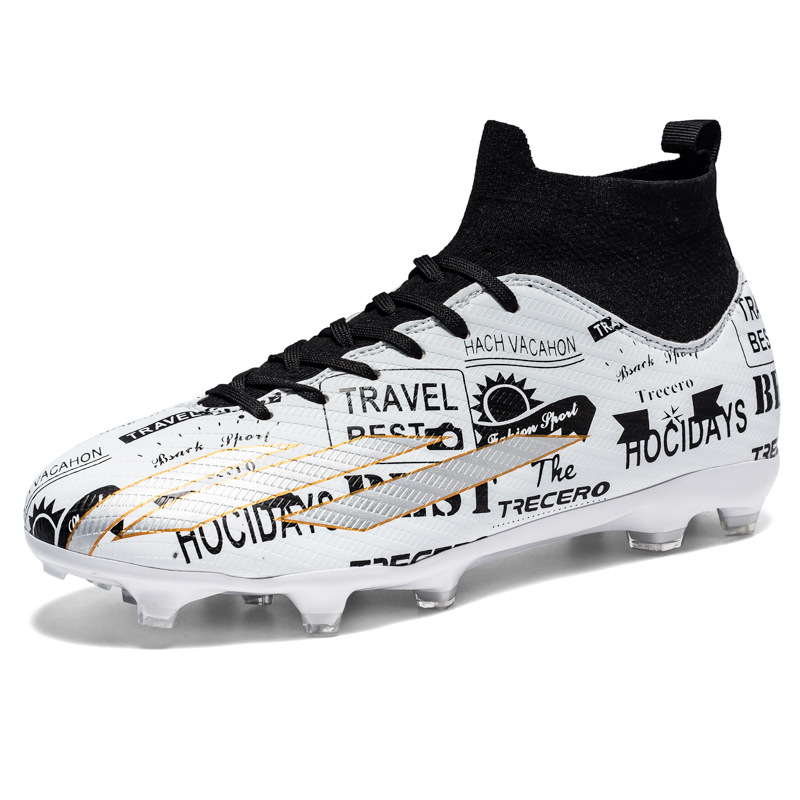 Nail largo - blanco y negro