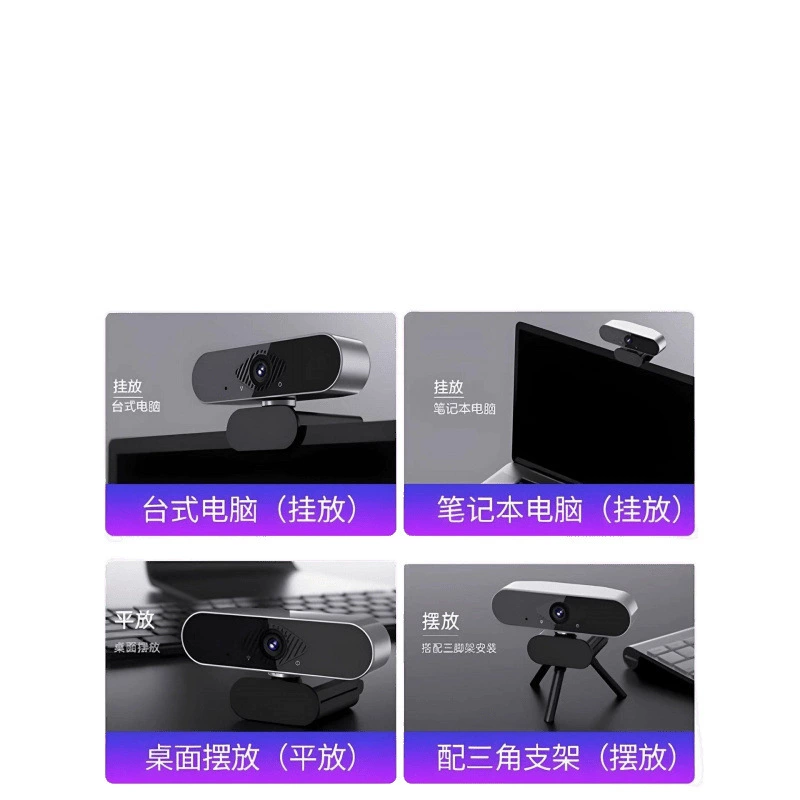 Laptop, CCTV camera, microphone