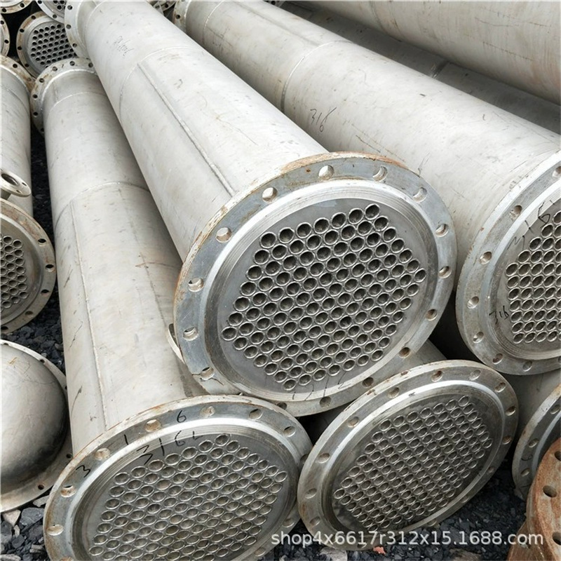 二手列管冷凝器 30平方碳钢冷凝器蒸发式钛材冷凝器 工业换热器