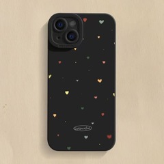 Apple 16Promax 携帯電話ケース クロスボーダー iPhone15 日本と韓国 ins14/13 ヨーロッパとアメリカ 12 に適した全画面の愛