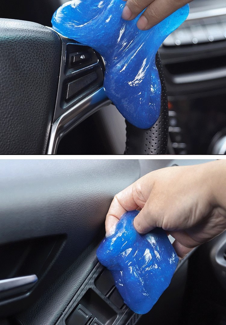 Multifunctional Cleaning Gel for Home and Car Use, Automotive Supplies, High-Tech Dust-Absorbing Gel for Keyboard Grooves and Dust Removal