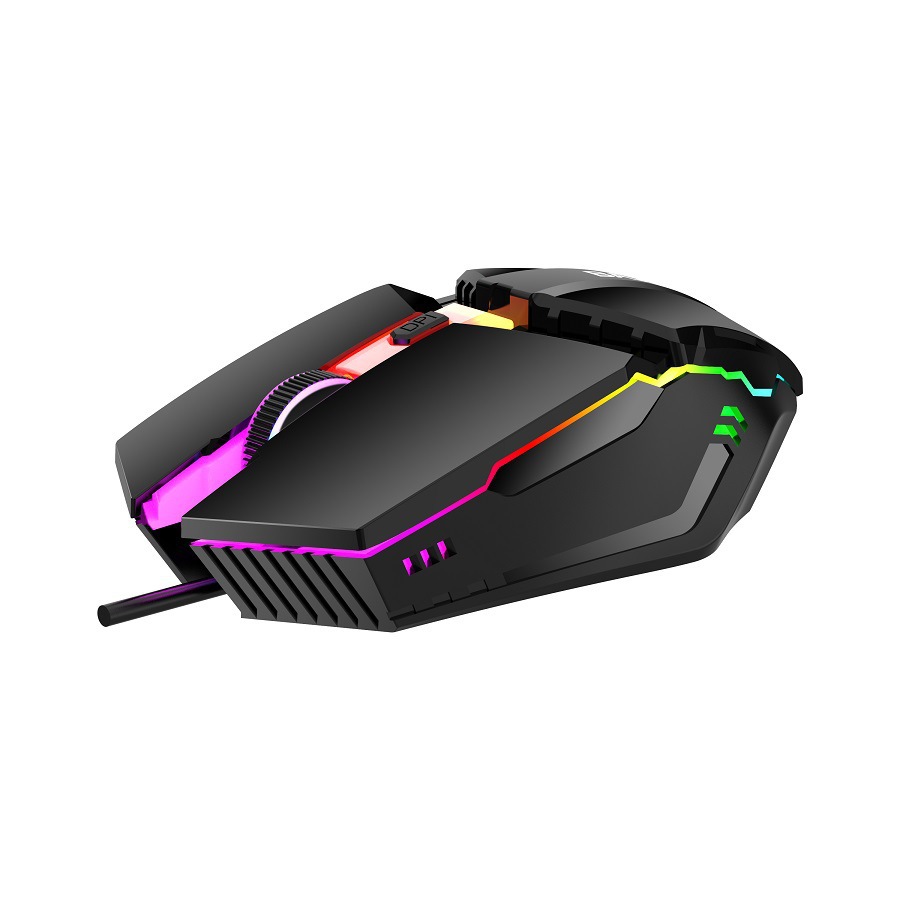 Ratón con Cable D11 — Gaming RGB, Oficina y Hogar, Alta Precisión