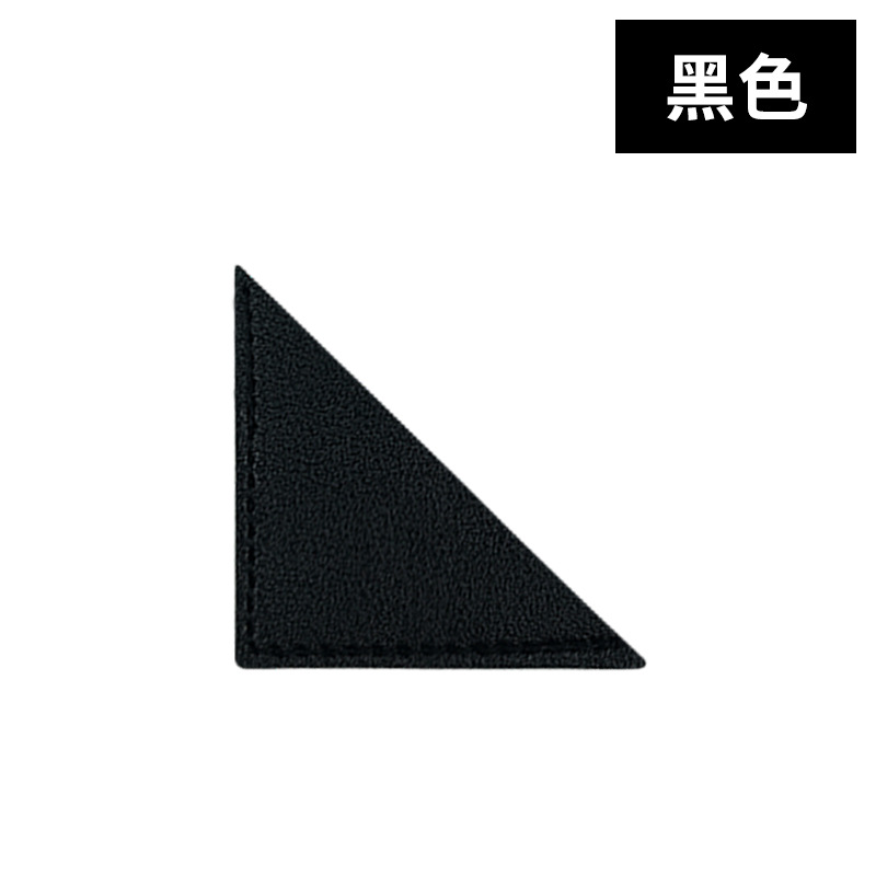 Cross-border en stock personalizable LOGO de cuero en forma de corazón marcador pegatinas amor marcador de cuero pu marcador pequeño lote al por mayor