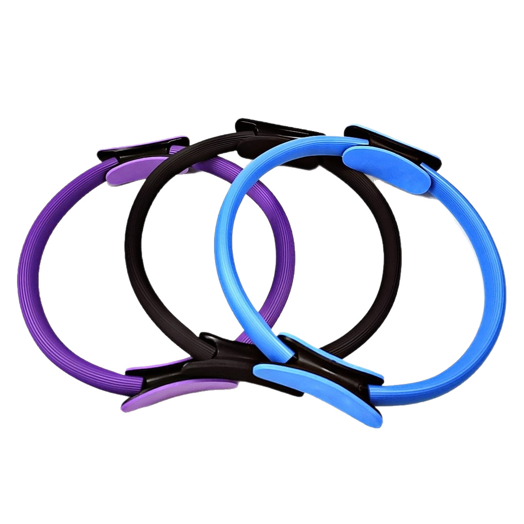 Crescent-Shaped Handle Pilates Ring Yoga Fitness Equipment Lazy Body Shaping Magic Ring Yoga Resistance Ring