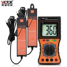 议价 数字相位表 VC4100 双钳数字相位伏安表