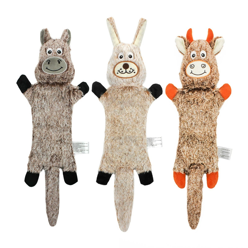 Rabbit, plush toy for training, pet, cat, makes sounds