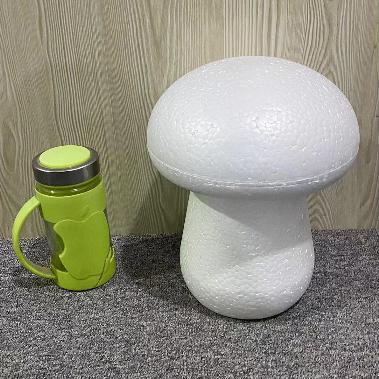 Oso de espuma directo de fábrica blanco DIY material de arreglo floral hecho a mano Día de San Valentín Rosa oso con juguete