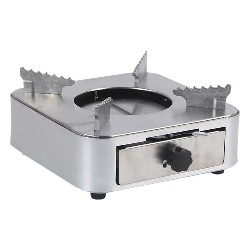 Alcohol Stove Solid Alcohol Stove Pot Set of Dry Pot Pot Outdoor Small Hot Pot Rack Stove Household Alcohol Pot