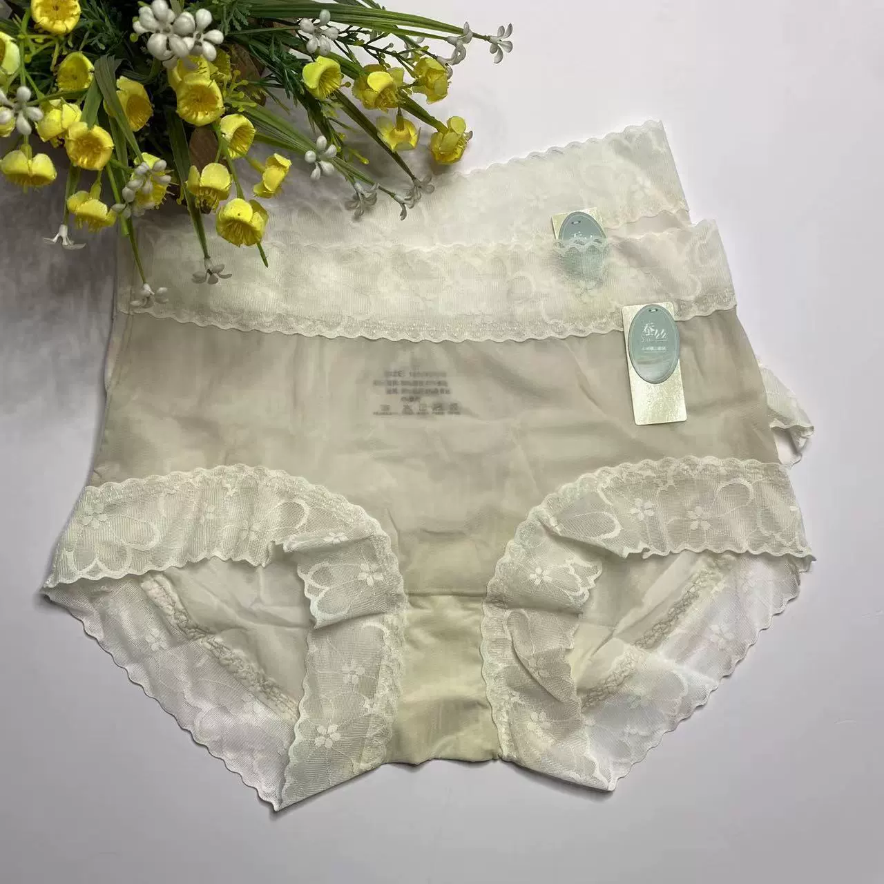 Шёлковое нижнее белье, sexy pants, средняя посадка