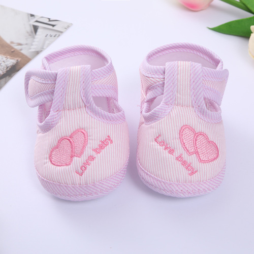 Foreign Trade 0-1 year infants' shoes baby learning to walk shoes soft bottom spring and autumn cloth shoes 3-5-8-9-11 months children's shoes