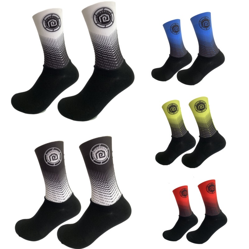 PIKIN aerodynamic compression cycling socks Aero socks socks integrated non-slip sports socks