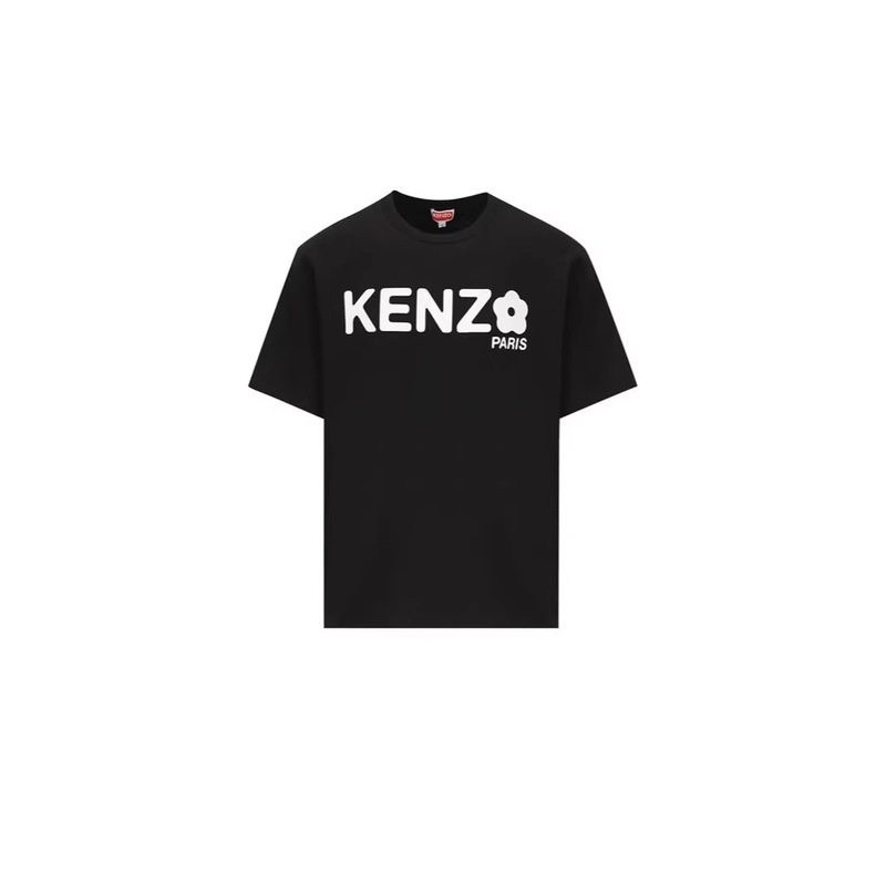 Cross-Border 2026 New French Paris Kenzo Kenzo Takada Men's Short-Sleeve Letter Print Crew Neck T-Shirt Festival