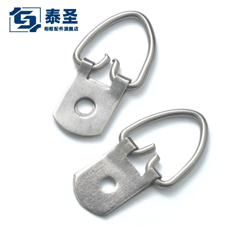 泰圣 Photo frame hardware back panel accessories thick wire 707 single hole large ring hook concealed hanging 200 pieces