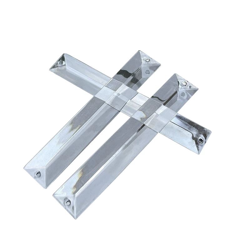 Акриловый треугольник подвесное украшение свадебный потолок Хрустальный зрительный зал линия занавес кулон декоративное освещение потолок DIY реквизит