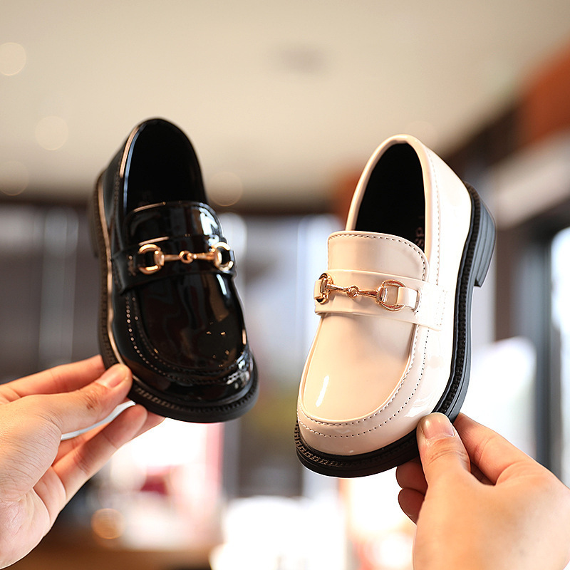 Children's retro shoes for early age for boys English style for…