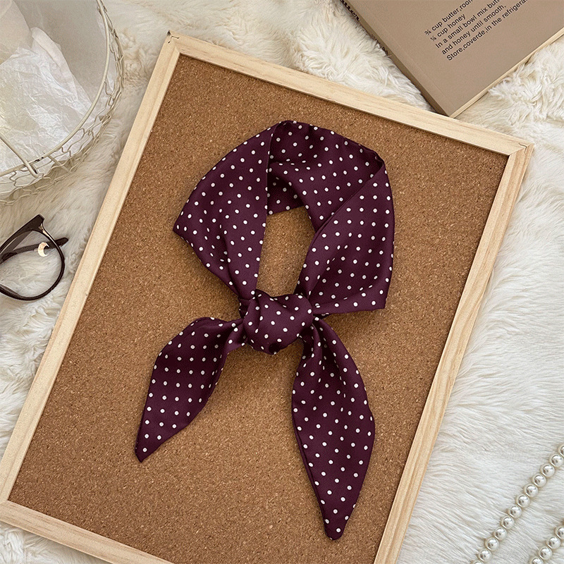 Punto de onda rojo vino