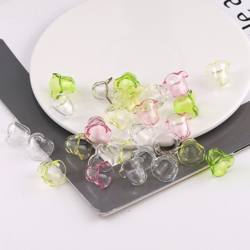 Monet's Dreamy Transparent Lace Jellyfish Wind Chime Cover Bottle DIY Handmade Wind Chime Pendant Jewelry Material Accessories