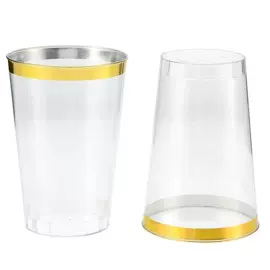 酒杯;一次性塑杯;盘