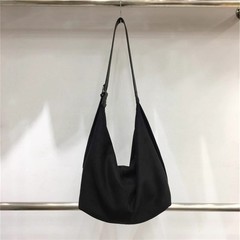 韩系小众设计大容量包包2025新款复古休闲单肩斜挎包时尚托特包女